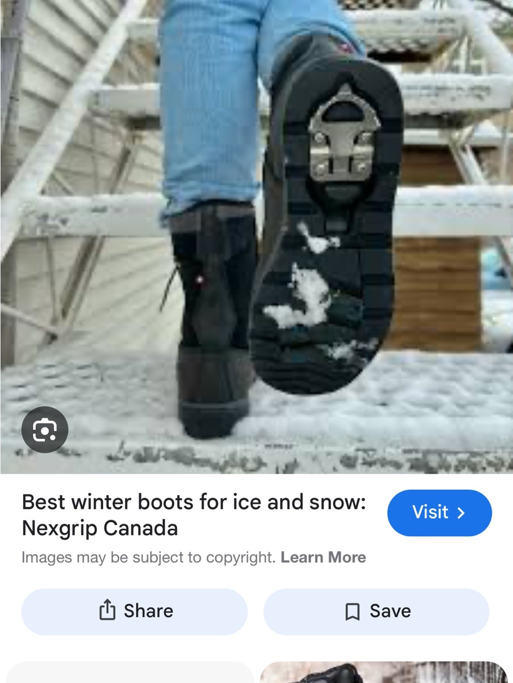Women’s  Black Rain & Snow Grip Boots - Picture 2 of 12